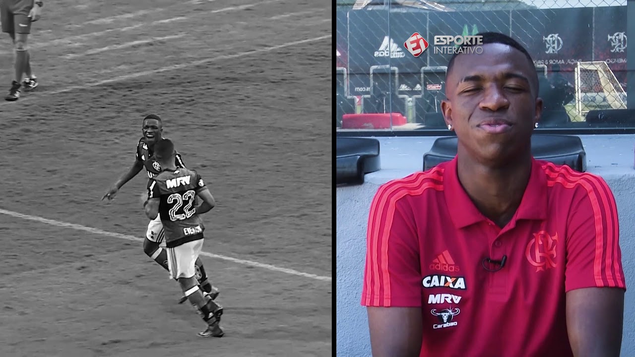 Vinicius Jr completa um ano nos profissionais tornando o sonho em realidade
