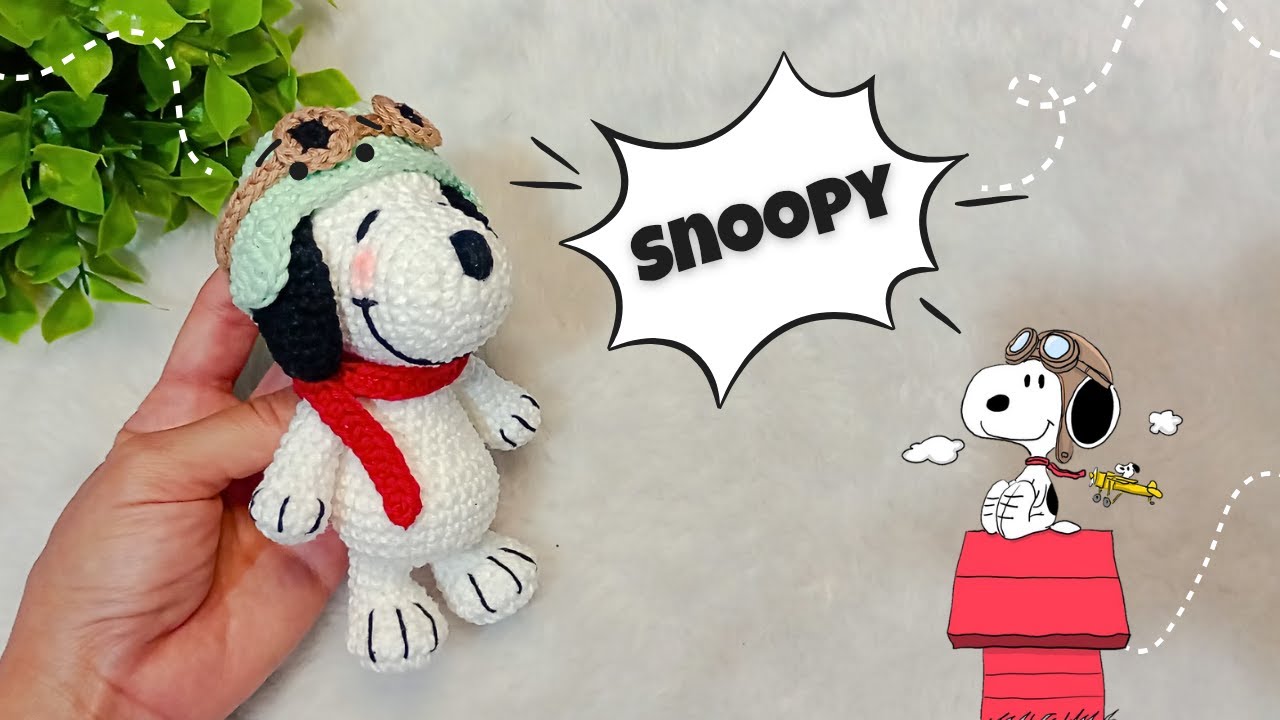 NOSTALGIA EM FIOS!!! - Snoopy amigurumi 🐕 - Episódio 4