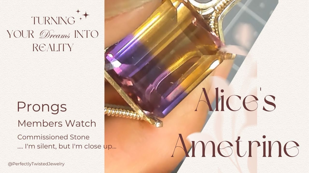 Exclusive Behind-the-Scenes Wire Wrapped Pronged Pendant!