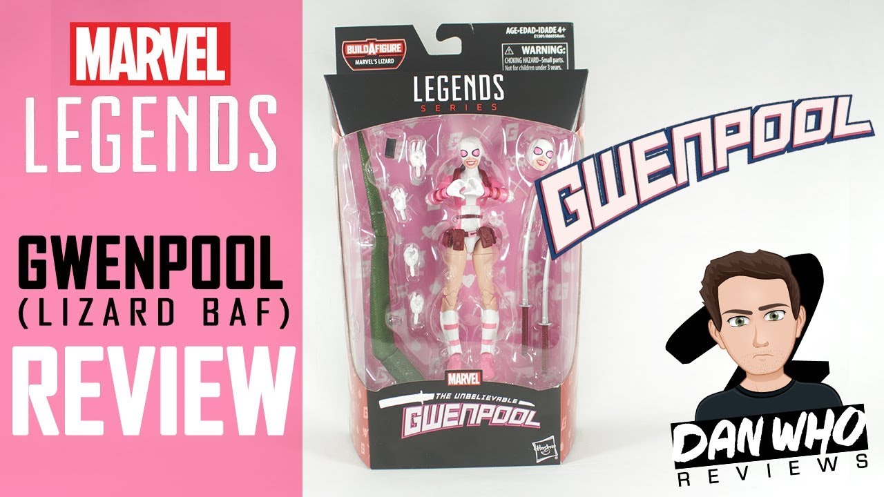 Marvel Legends Gwenpool (Lizard BAF) Review