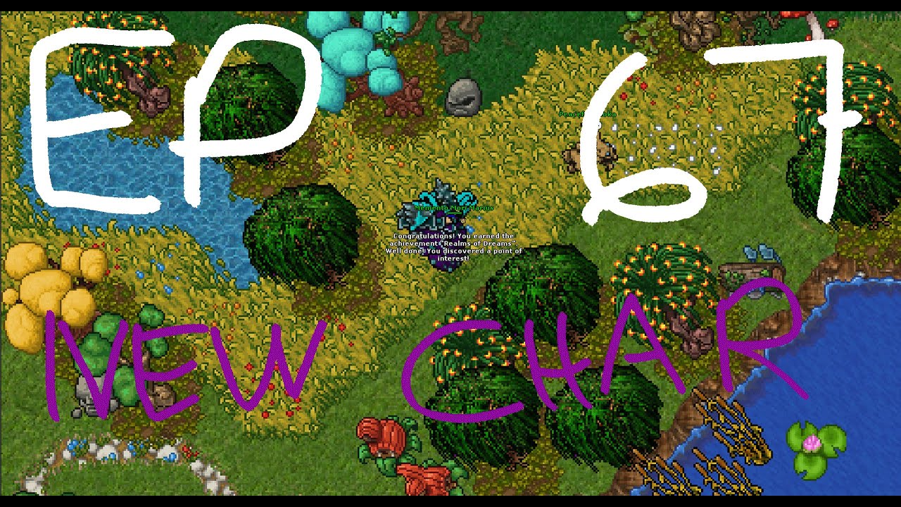 Tibia - Episode 67 - Druid Intro and Measuring Tibia - Feyrist Realms of Dreams