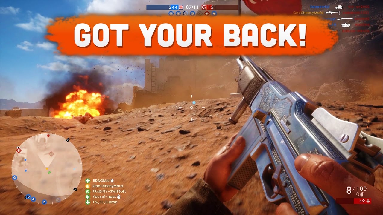 I GOT YOUR BACK! - Battlefield 1 | Road to Max Rank #24 (Multiplayer Gameplay)