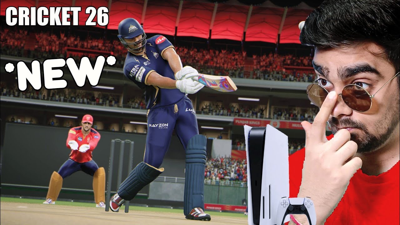 Cricket 26 Trailer 😮 And My New PS5