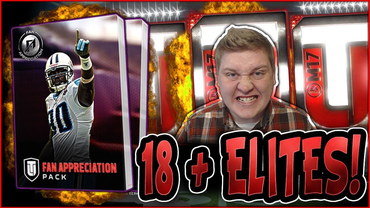 MUT 18 + ELITES PULLED! | ELITES ON ELITES ON ELITES | MADDEN PACK OPENING
