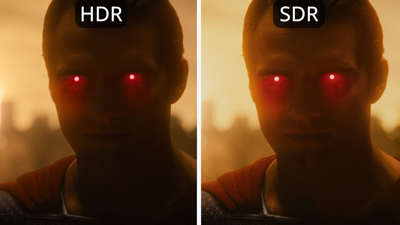 Zack Snyder's Justice League HDR vs SDR Comparison
