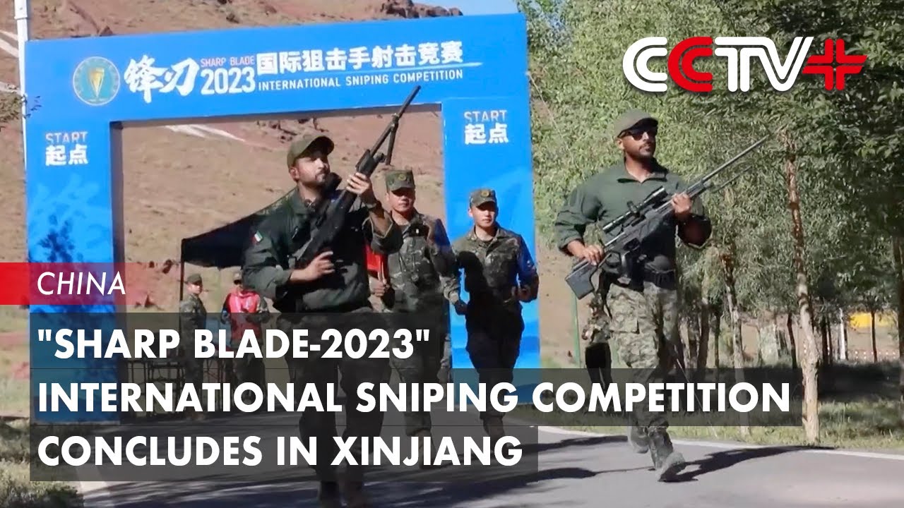 "Sharp Blade-2023" International Sniping Competition Concludes in Xinjiang