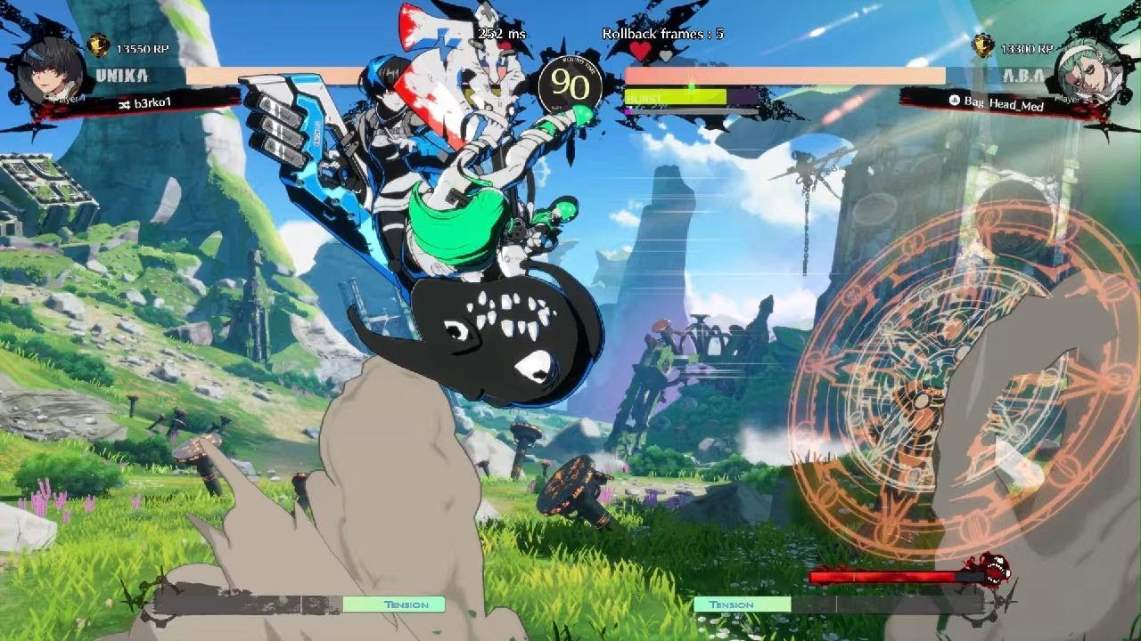Guilty Gear ABA combo
