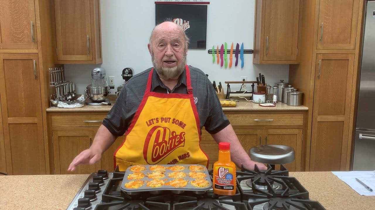 Cooking with Cookies BBQ: Buffalo Mac & Cheese Muffins