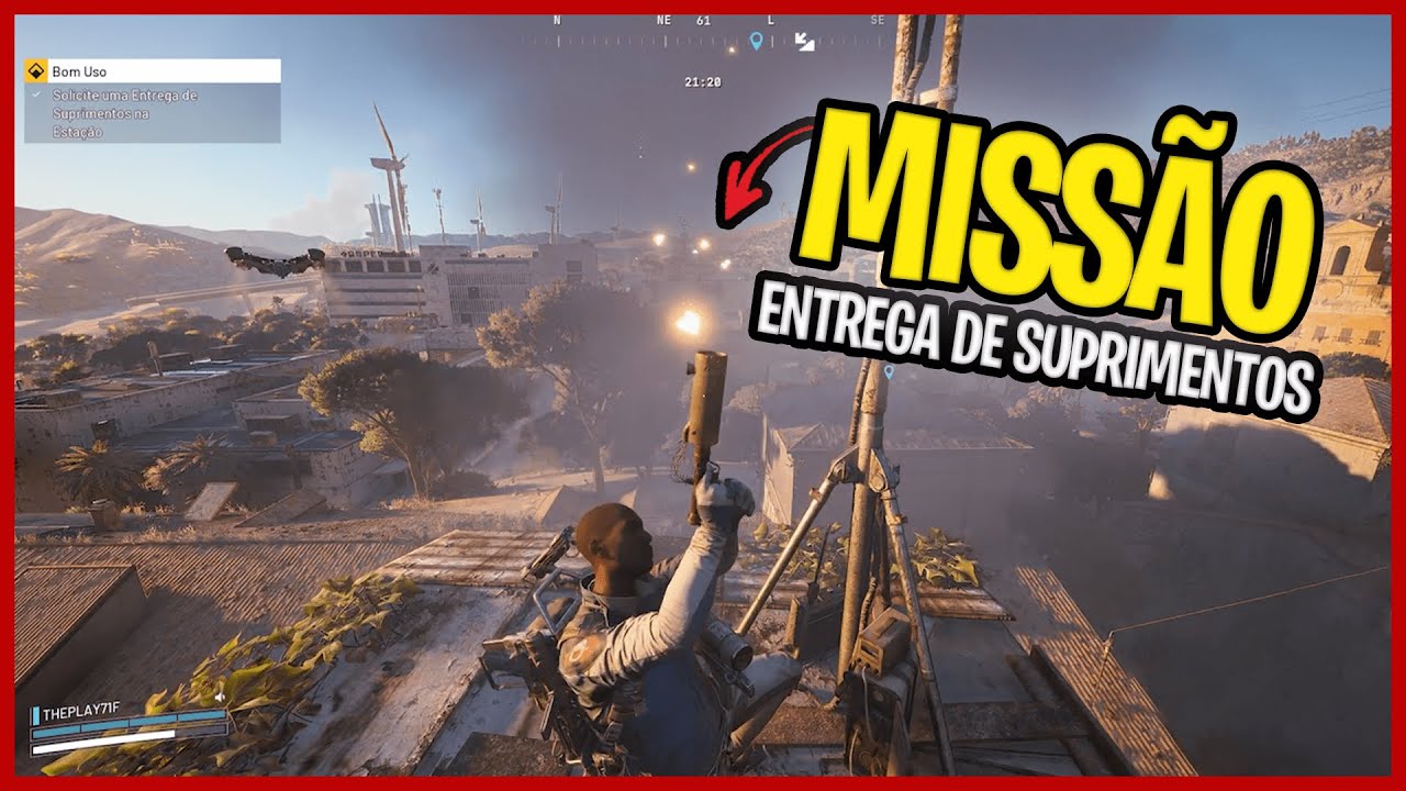 BOM USO - SOLICITE UMA ENTREGA DE SUPRIMENTOS NA ESTA&Ccedil;&Atilde;O - ARC RAIDERS