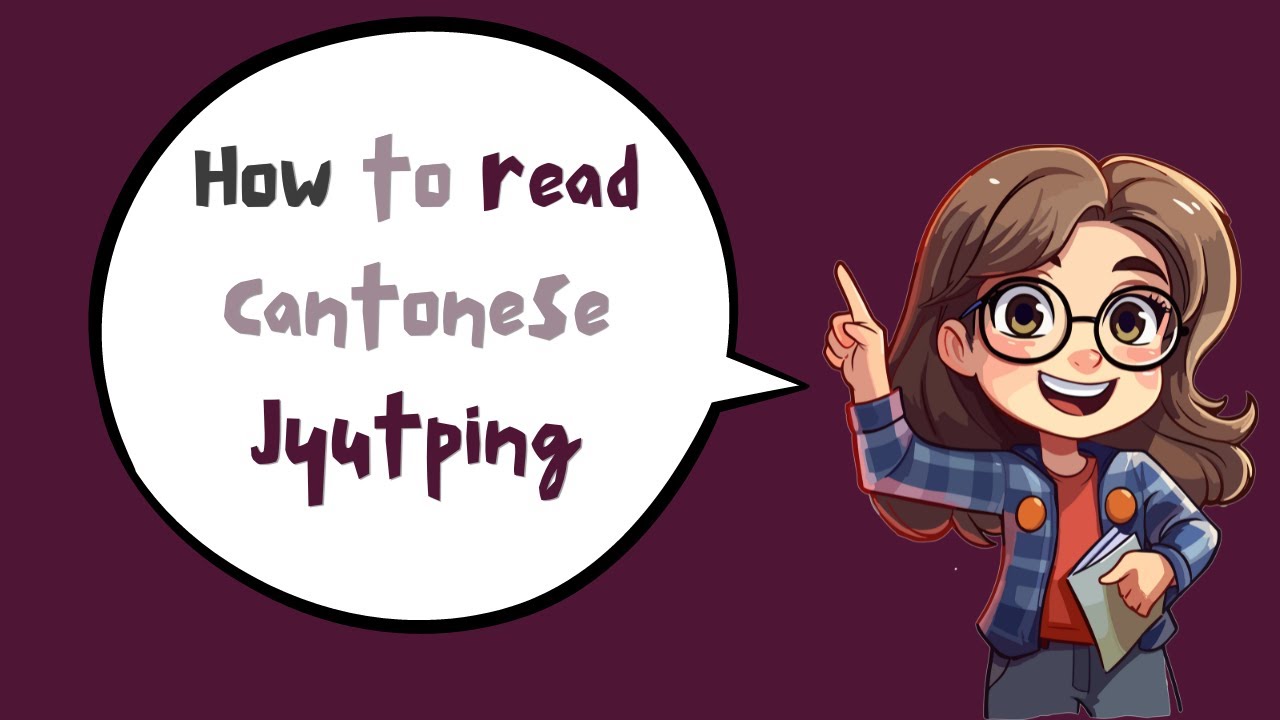 How to Read Cantonese Jyutping: Initials and Finals