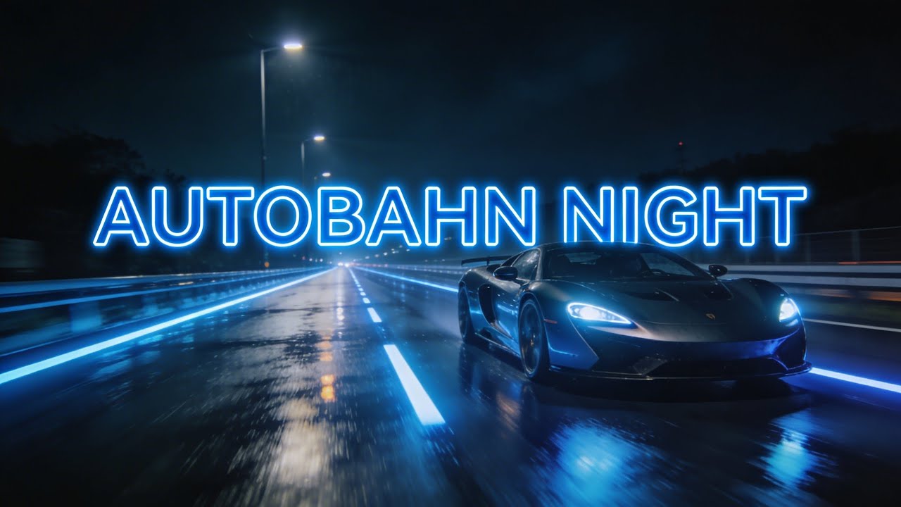 Autobahn Night Drive 🌙 Slowed & Reverb Mix | German Car Music, Nacht Musik & Dreamy Remix