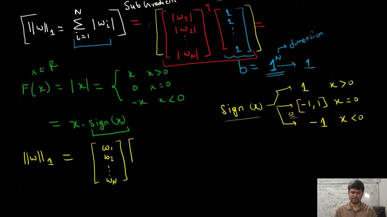AI-1.0X: Machine Learning Regularization: Subgradient Descent for L1 Regularized Linear Regression