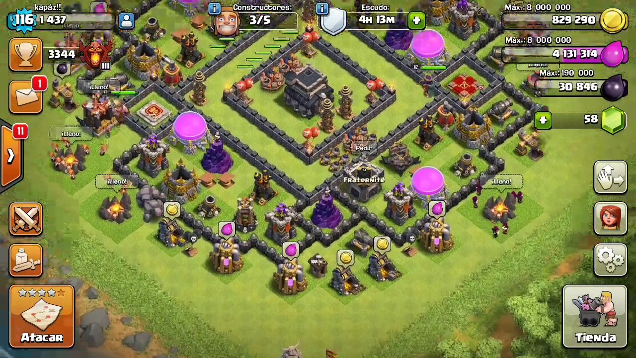 La mejor base para subida de copas th9