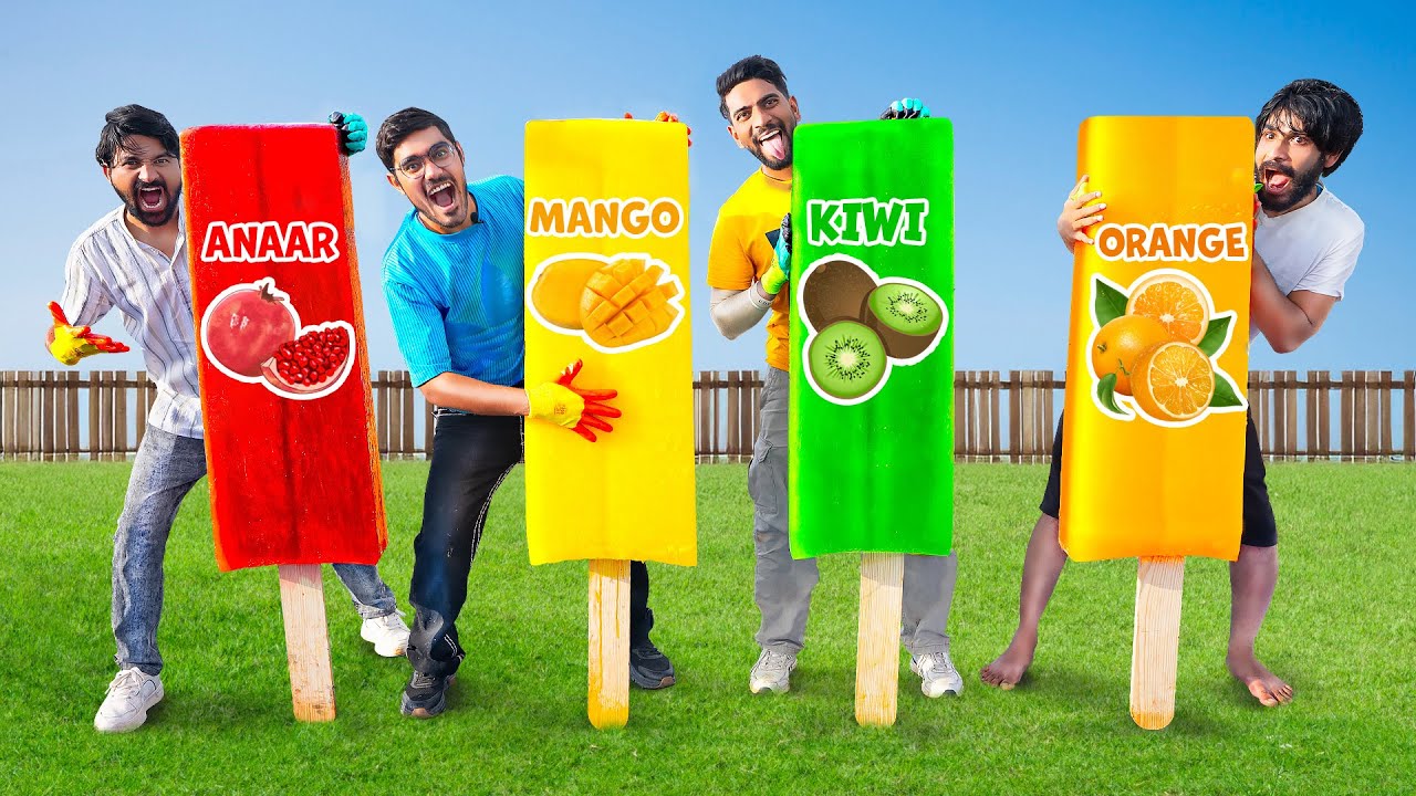 We Made Biggest Fruit Ice Cream | 100% Real Fruit