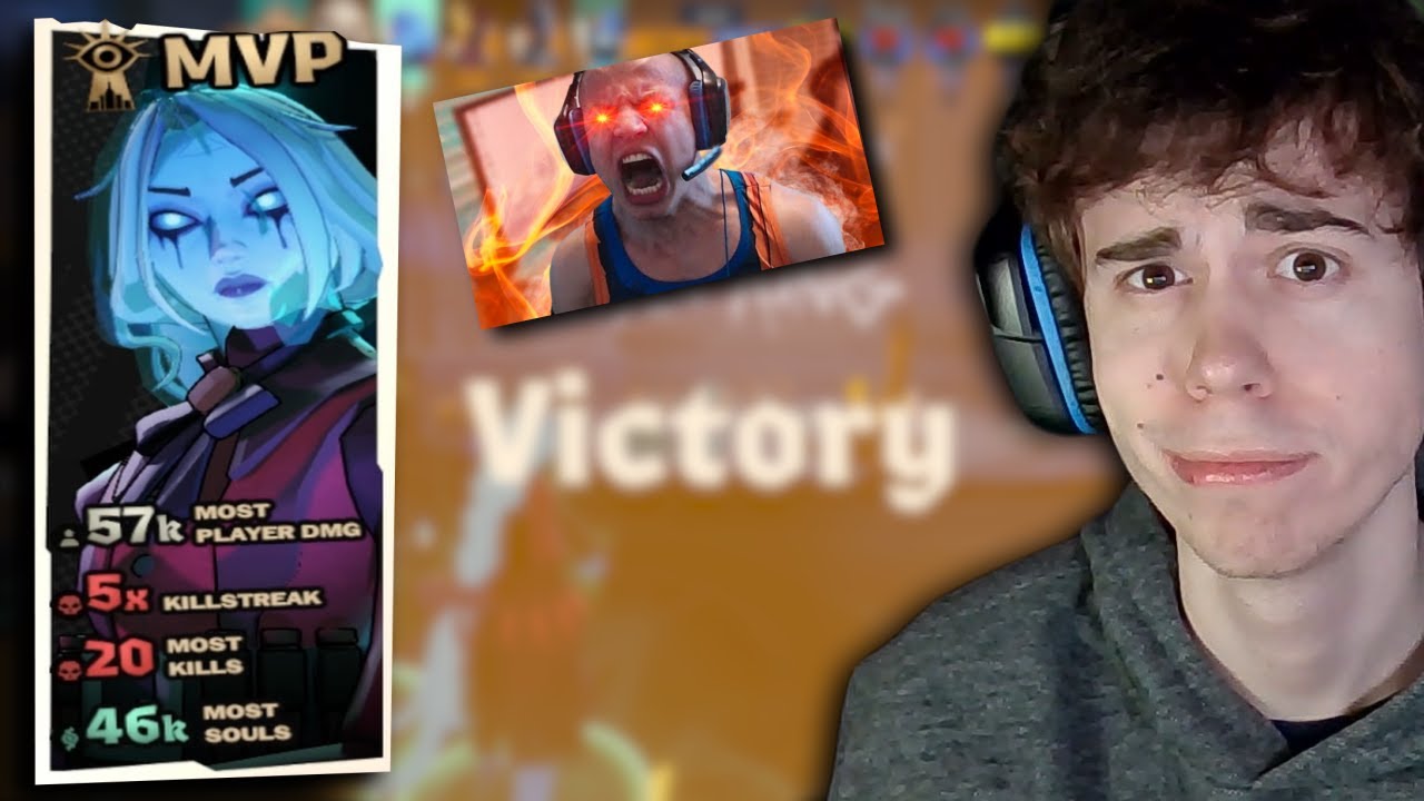 I went OFF against a Streamer! (Deadlock Vindicta Gameplay)