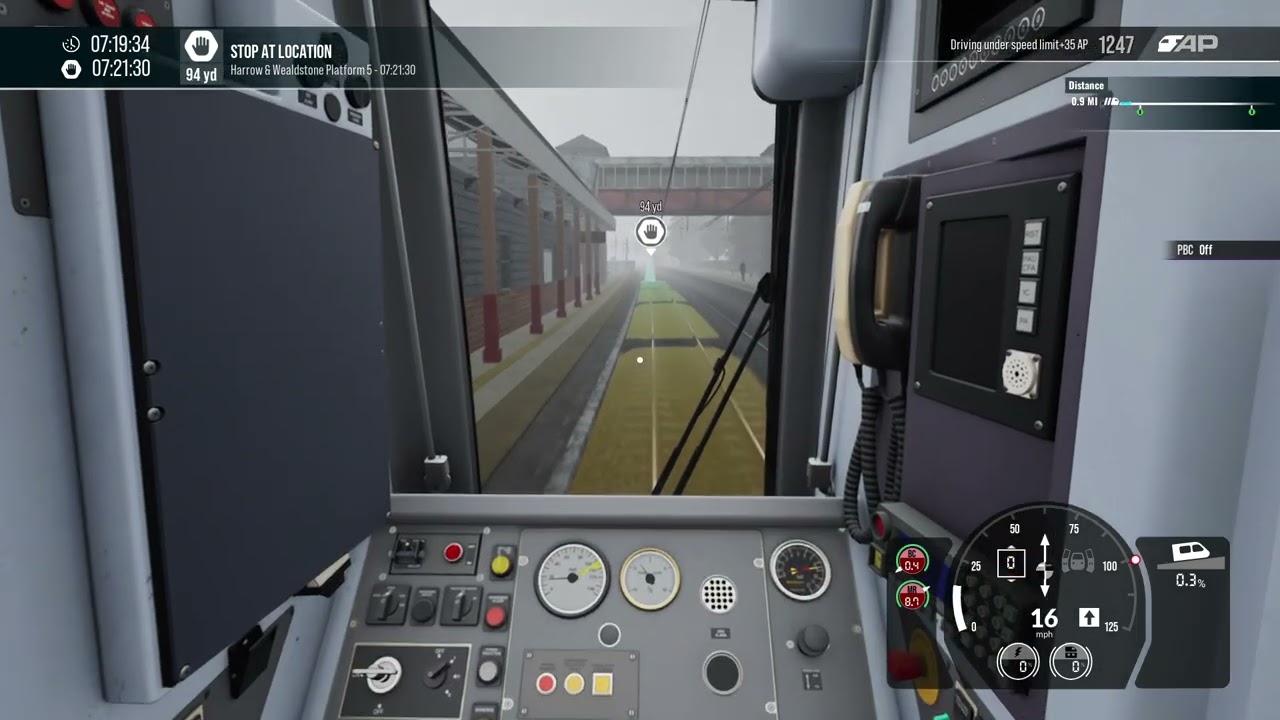 Train Sim World 5 - Misty Morning Run 🌧️🌫️: 2K07 London Euston-Milton Keynes