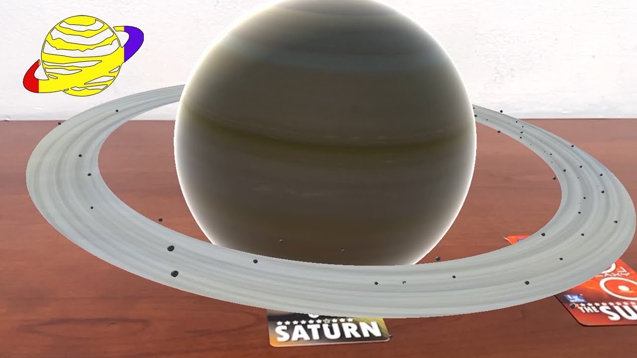 myARgalaxy Augmented Reality Solar System Cards -- AppFinders