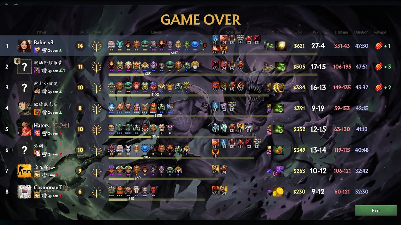 Dota Auto Chess - Dragon game in China Queen