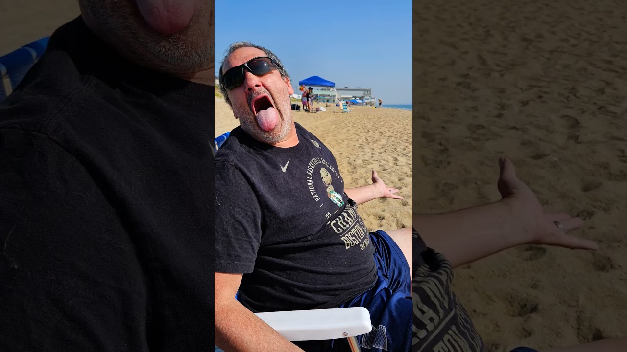 Beach day! #beach #goodvibes #beachhair #dontcare #cozycamping