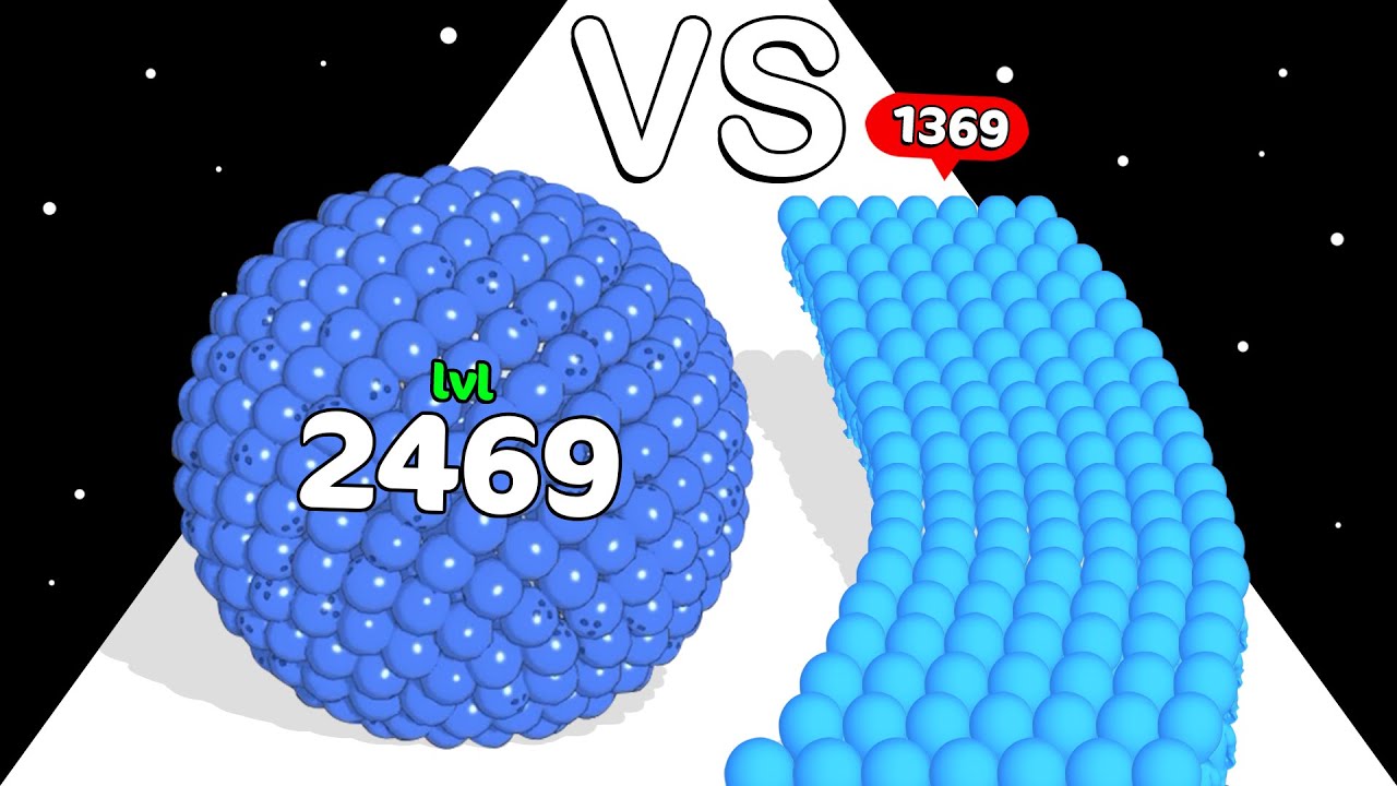 BowlingGo VS Count Run 3D: Level Up Balls, ASMR Gameplay MAX LEVEL