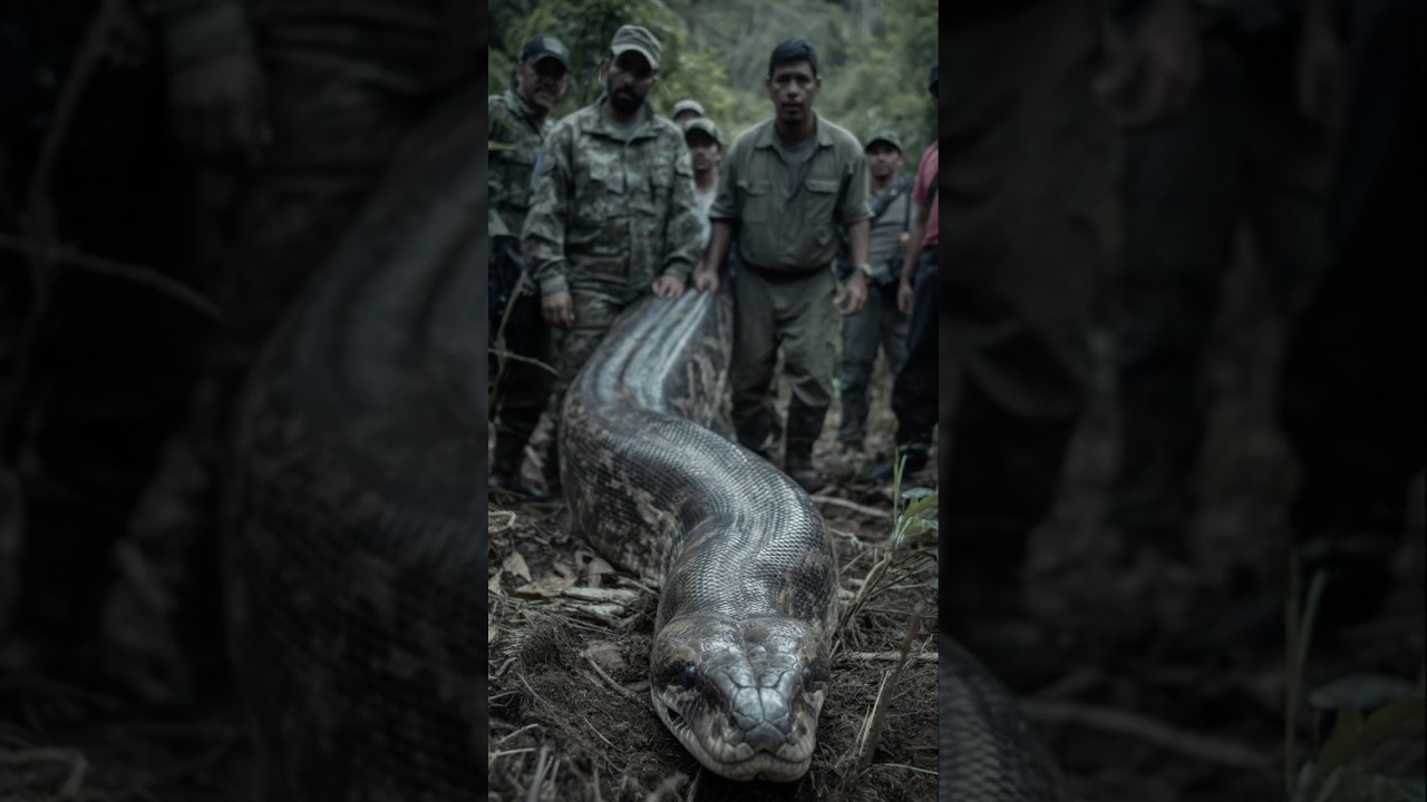 Titanoboa Attacks Military Convoy in Brazilian Jungle