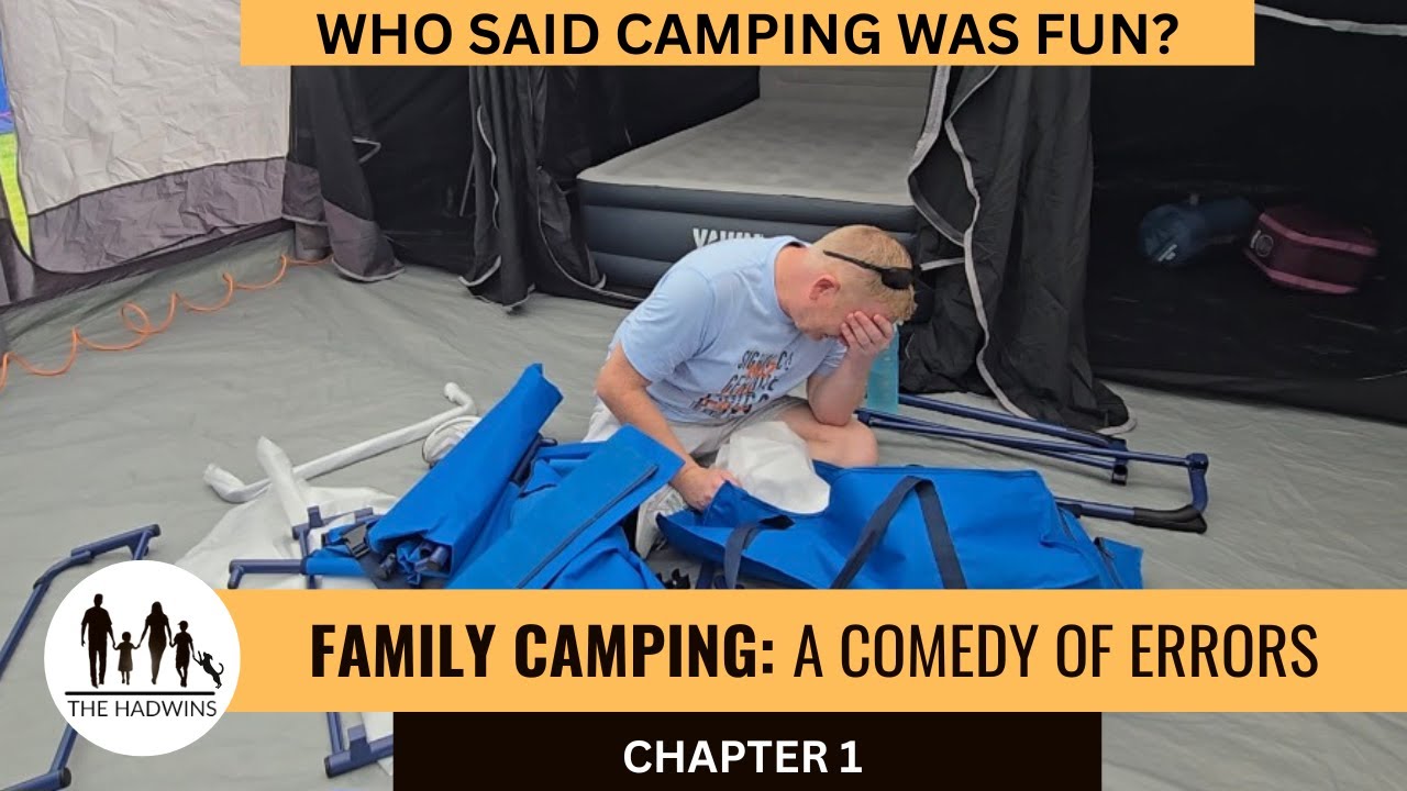 Family Camping Vlog | Bad Beds & Tantrums 