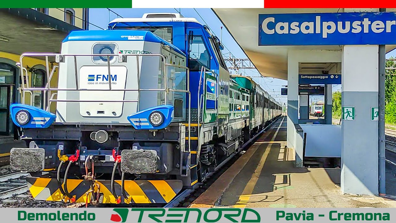 [LA STORIA CHE SI SPEGNE] - DEMOLENDO TRENORD PAVIA - CREMONA di ALN 668