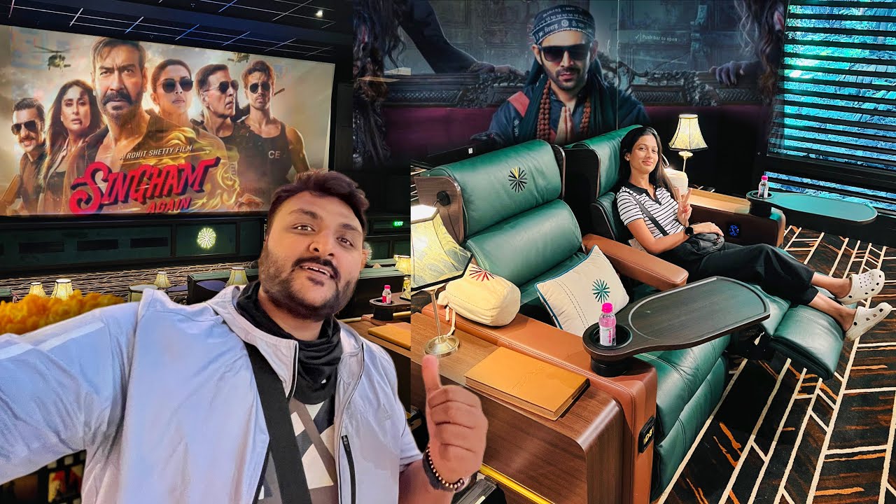 First day dono Movie dekh li 😀 || Singham again vs Bhool bhulaiyaa 3 Review || maza nahi aaya 👎