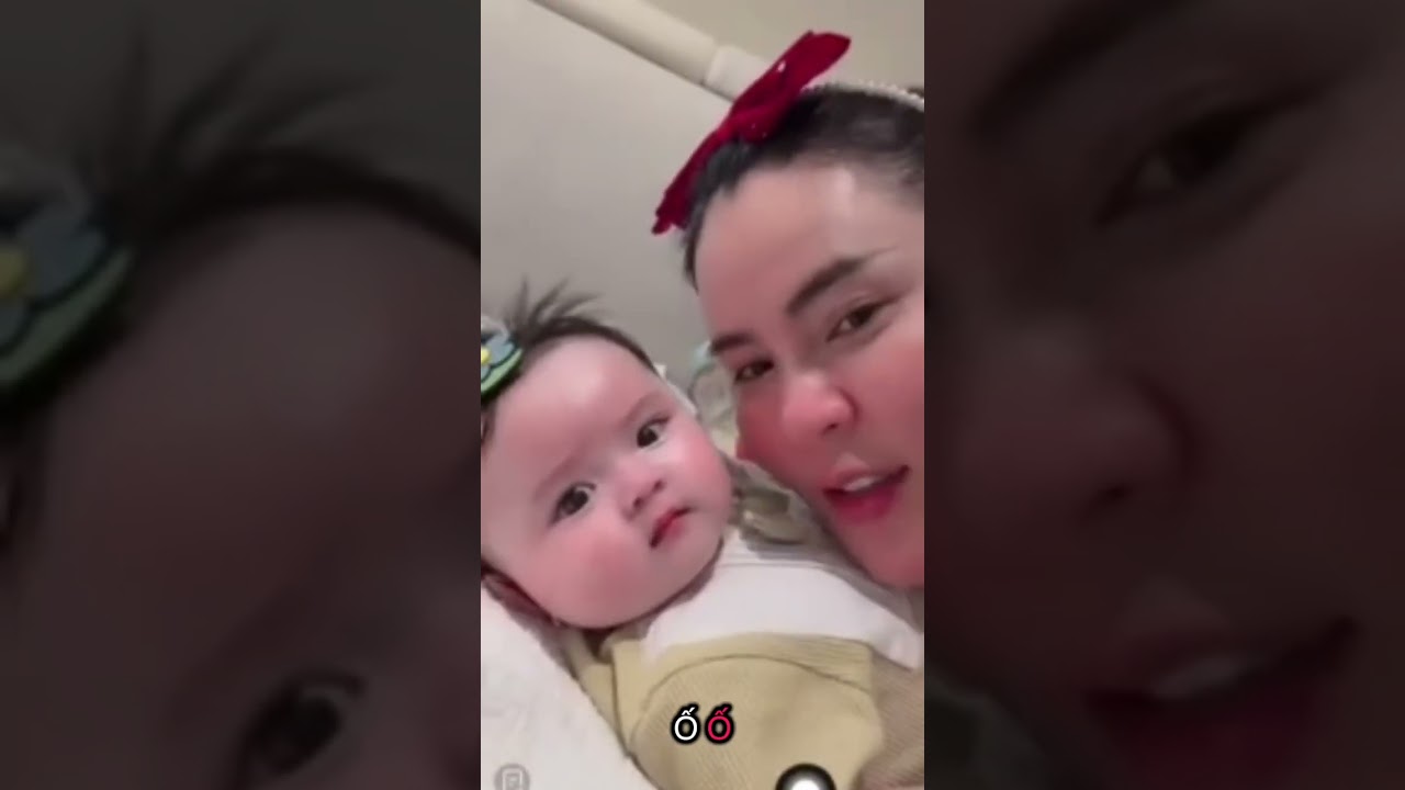 Bé Yên cùng mẹ phương livetrem Tiktok #phuongle #luongbinhthuyyen 