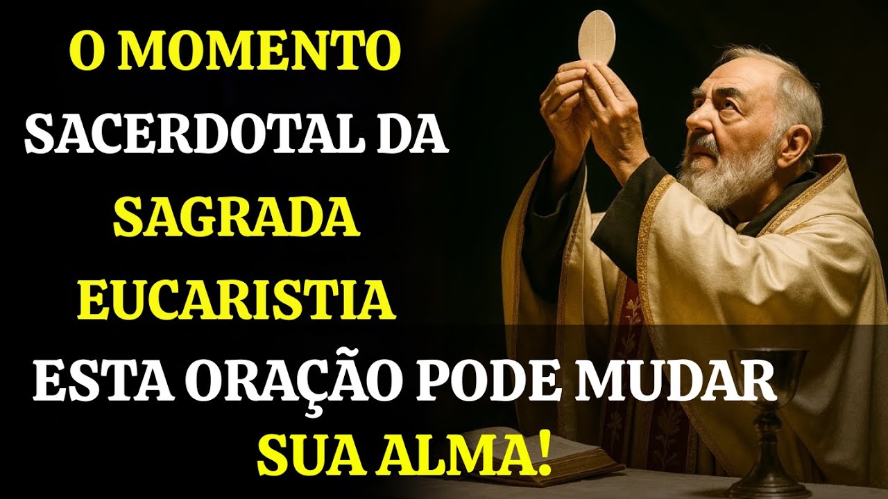 Você Está Rezando Errado na Missa? Padre Pio Revela o Que Dizer Quando a Eucaristia é Elevada