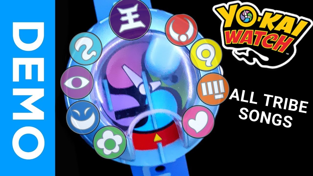 ALL TRIBE SONGS in ENGLISH Yo-Kai Watch Model U!!