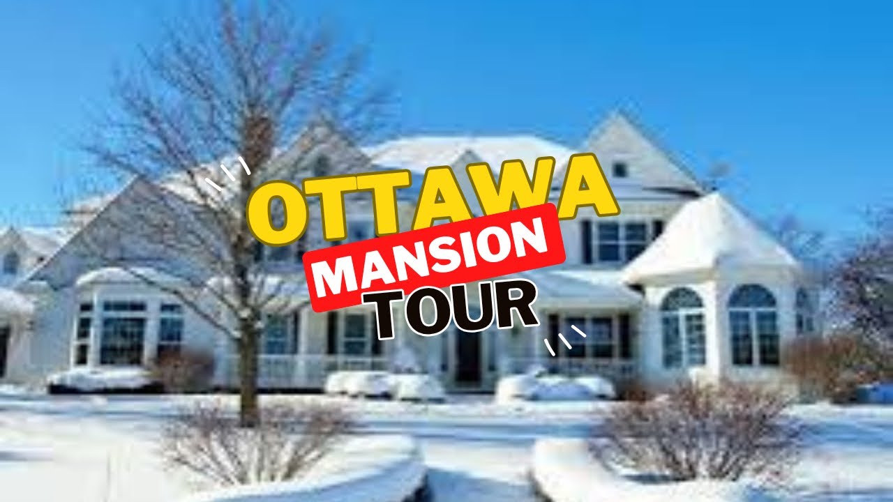 1 HOUR Ottawa Mansion Tour after a Fresh Snowfall on Boxing Day (Ottawa Winter)