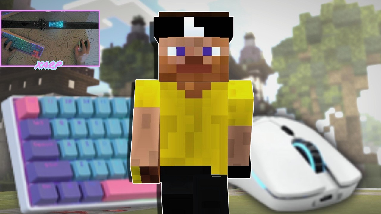 Playing Skywars With SHADERS!! (HANDCAM) 4K 480FPS
