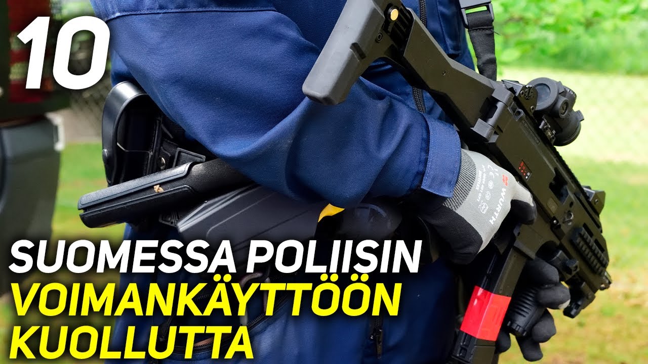 10 SUOMESSA POLIISIN VOIMANKÄYTTÖÖN KUOLLUTTA