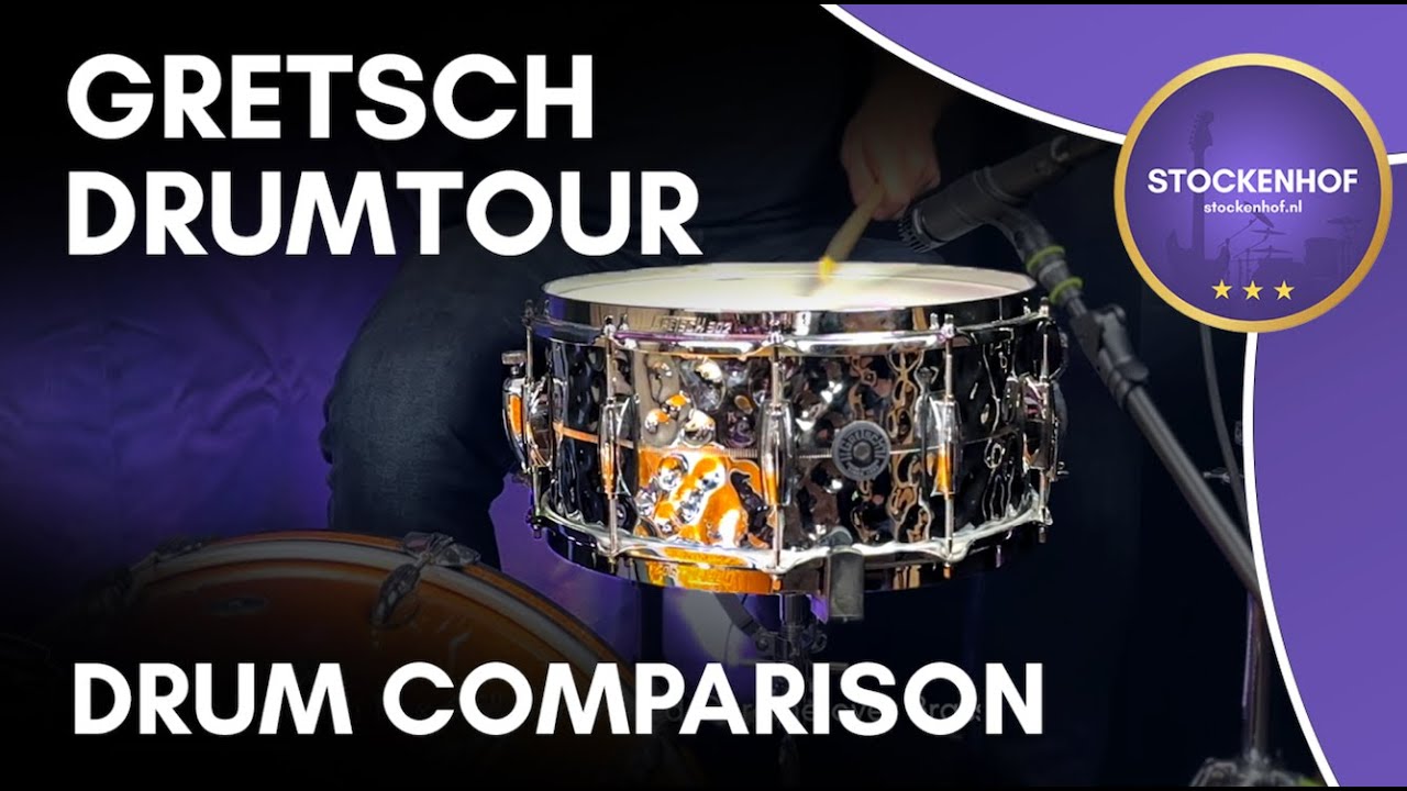 Gretsch Snare Drumtour - USA, Full Range, Brooklyn