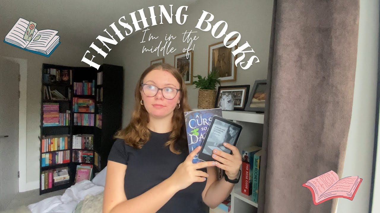 finishing all of the books I am in the middle of!! 💕✨