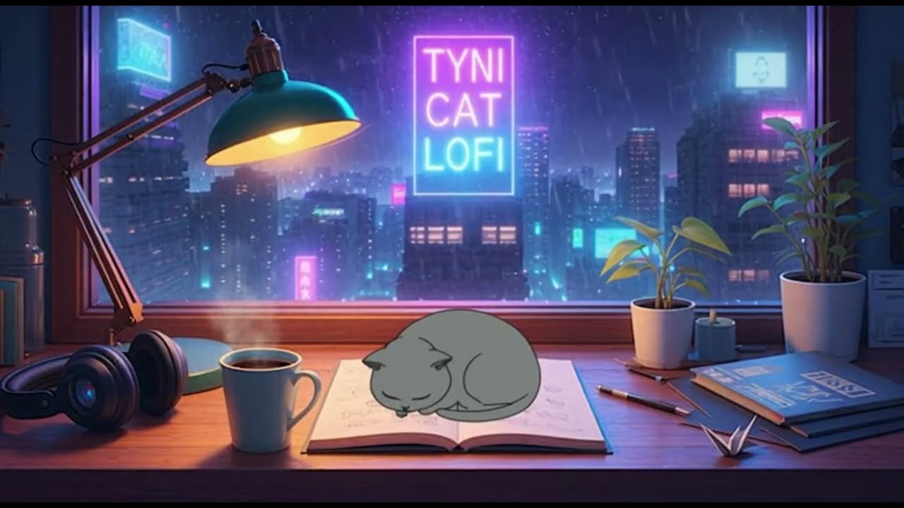 ＢＥＤ   ＴＩＭＥ 💤 Calming Lofi | Study Music 💤 Lofi study, Relaxing Music ＴＹＮＩ ＣＡＴ ＬＯＦＩ