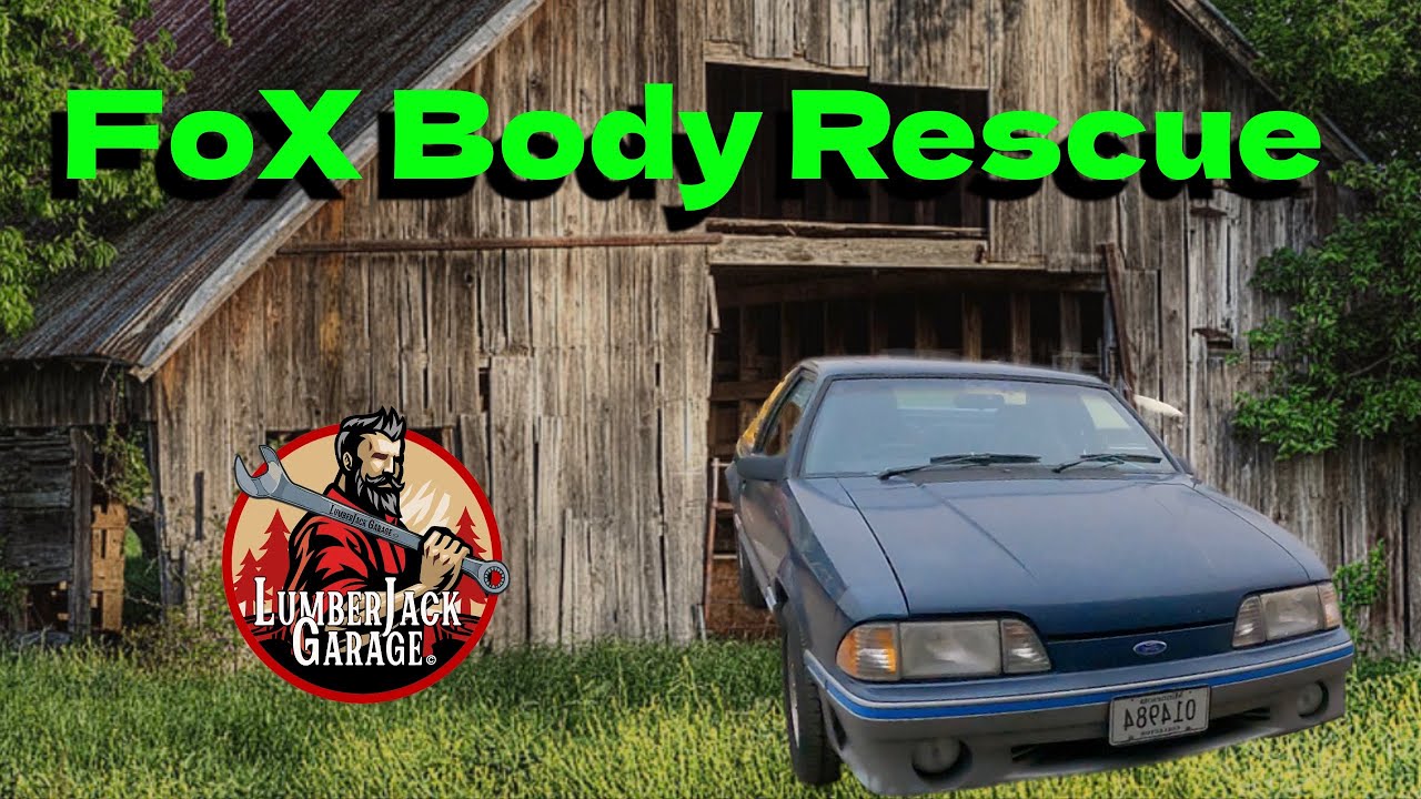 Barn Find Fox Body Mustang Gets It's First Wash In A Decade