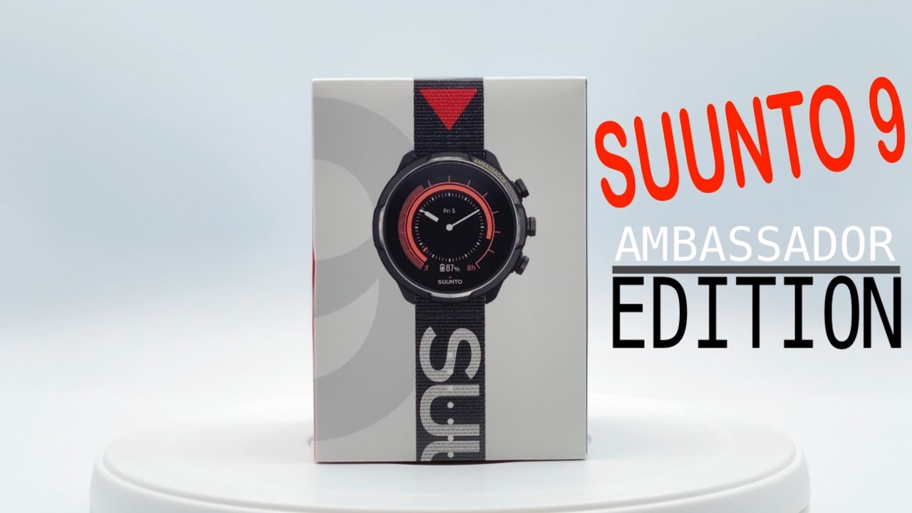 SUUNTO 9 BARO REVIEW TOTAL- AMBASSADOR EDITION-REVIEW-USER GUIDE