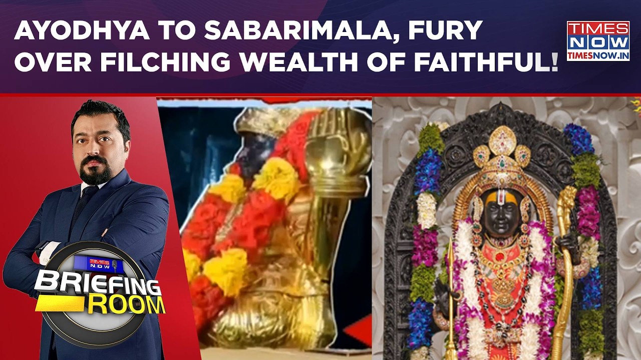 Sabarimala Gold Heist To Ayodhya Chanda Chori; Fury Over Filching Wealth Of Faithful! WATCH Video