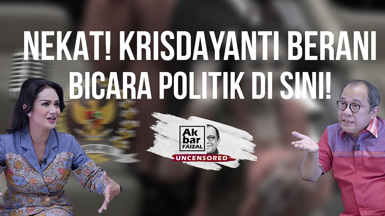 NEKAT! KRISDAYANTI BERANI BICARA POLITIK DI SINI! | AF UNCENSORED