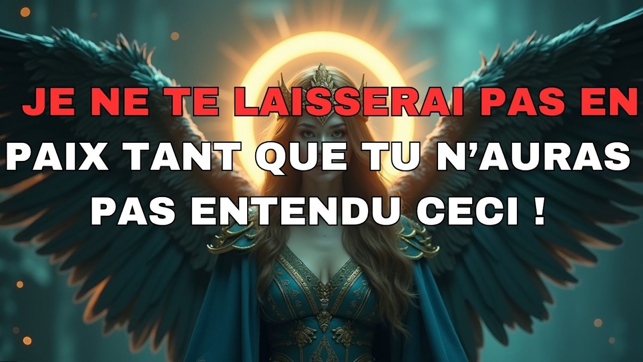 👉 🚨 DIEU DIT : JE NE M&rsquo;ARR&Ecirc;TERAI PAS&hellip; JUSQU&rsquo;&Agrave; CE QUE TU &Eacute;COUTES 😱