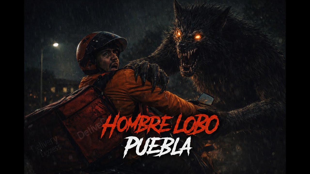 Fui Repartidor Nocturno en Puebla Hasta Que Vi El Hombre Lobo Corriendo en los Techos | Relato Real
