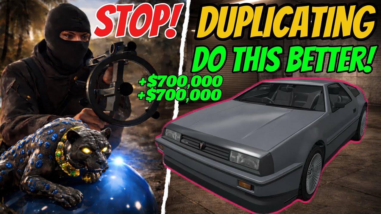 *NEW* STOP CAR DUPLICATION DO THIS BETTER AND MAKE A LOT LESS MILLIONS - GTA 5 Online