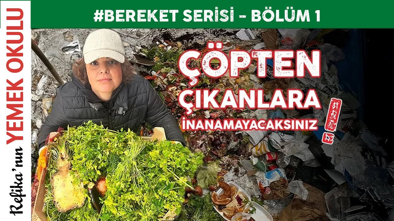 Mahallemdeki Çöp Kutularına Girdim! | Neler atıyoruz? Neden? Ne yapabiliriz? | BEREKET 1. BÖLÜM