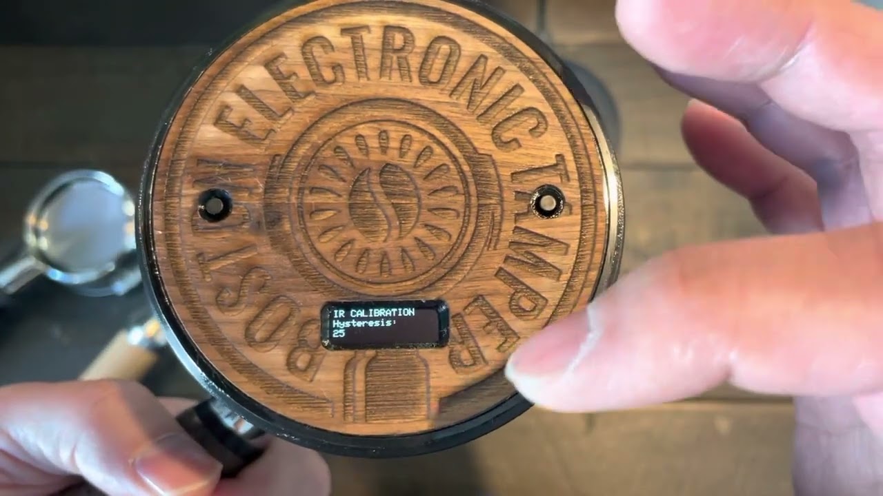 IR Sensor calibration on Rev11 [BOSeTamper] Electronic handheld espresso tamper  (Patent-pending)