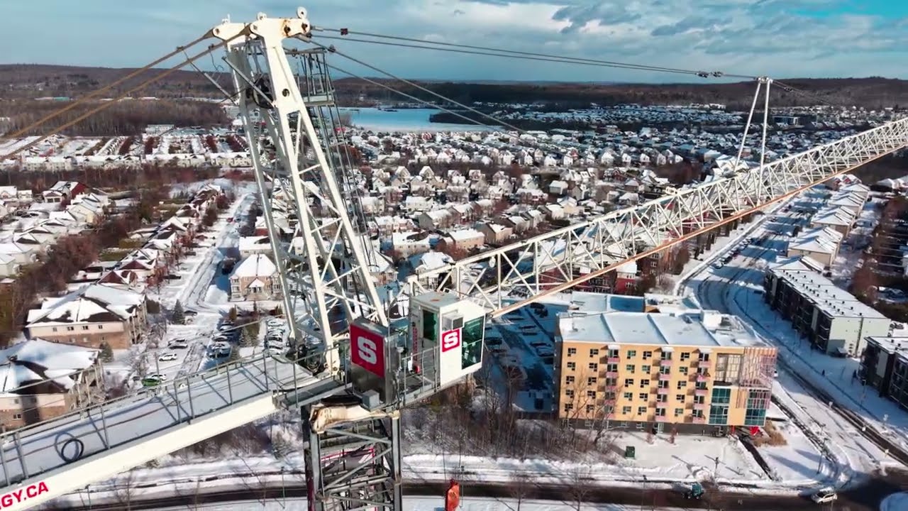 2026-01-11 Construction à l'Agora, proche du Boulevard du Plateau et Boulevard de l'Europe, Gatineau