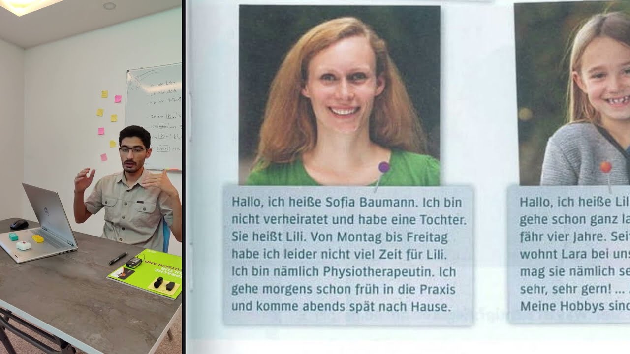 وانەی سێیەم. خوێندنەوە بەپێی دەق.Lektion 3.  Lesen durch den Text.