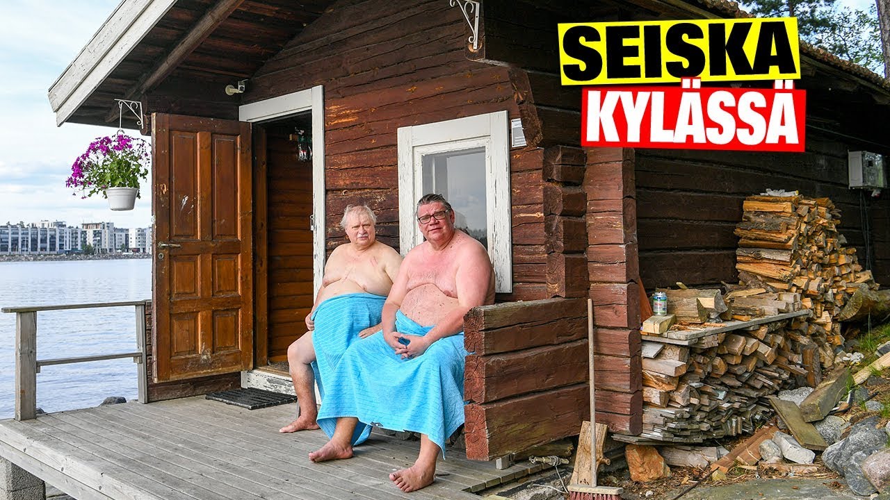 Ulkoministeri Timo Soini l&ouml;ylyiss&auml; Paavo Nurmen m&ouml;kill&auml;: Sauna on kunnon puntari!