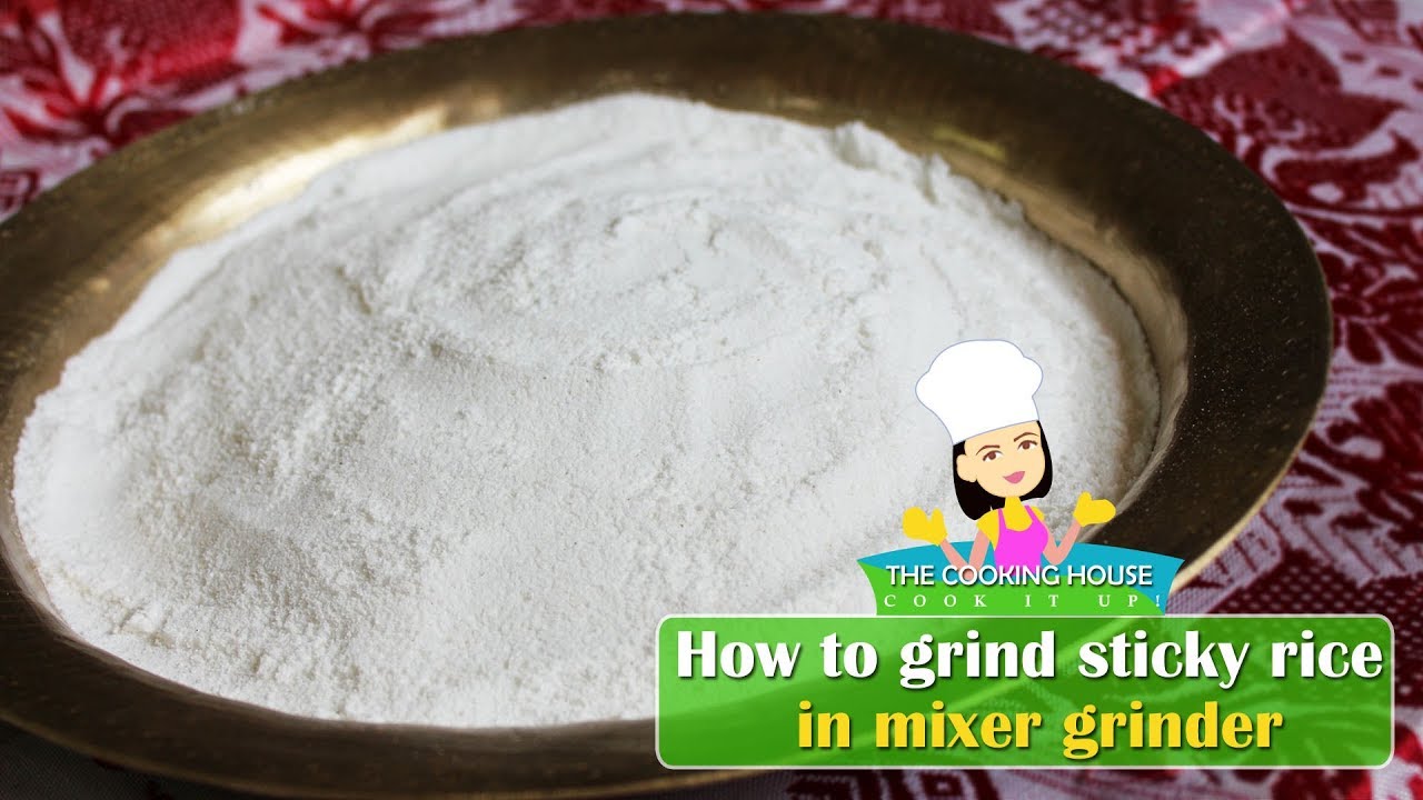 বৰা চাউলৰ পিঠা গুৰি মিস্কীত কেনেকৈ খুন্দিব | How to grind bora rice in mixer grinder